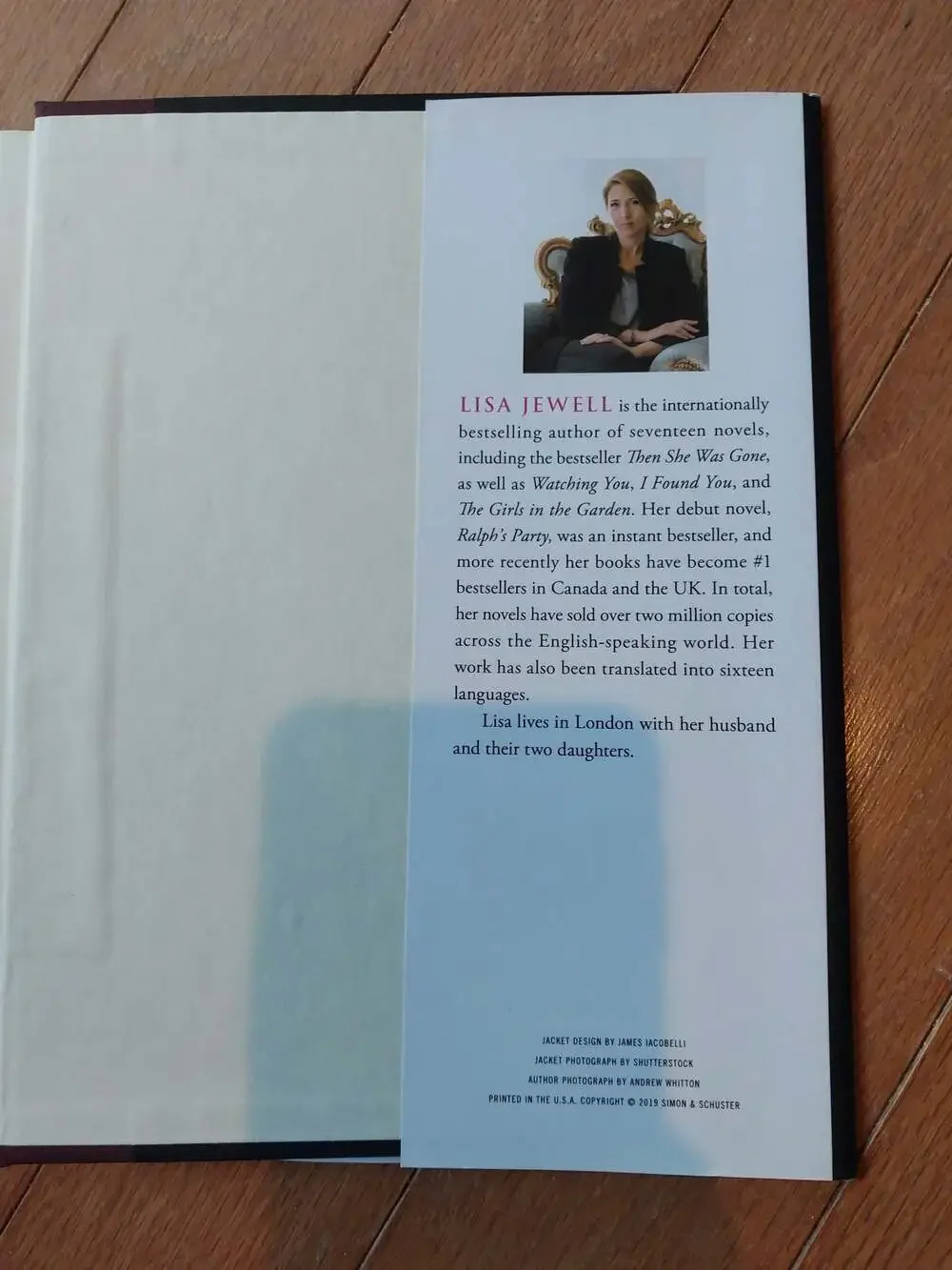 The Family Upstairs: A Novel by Lisa Jewell Hardcover Book